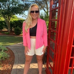 Pink Ann Klein blazer.